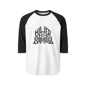 Killed by Sorrow - Unisex Three-Quarter Sleeve Raglan Shirt